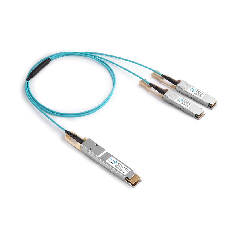 2017-400G-QSFP56-DD To 2x200G-QSFP56-AOC -xxM