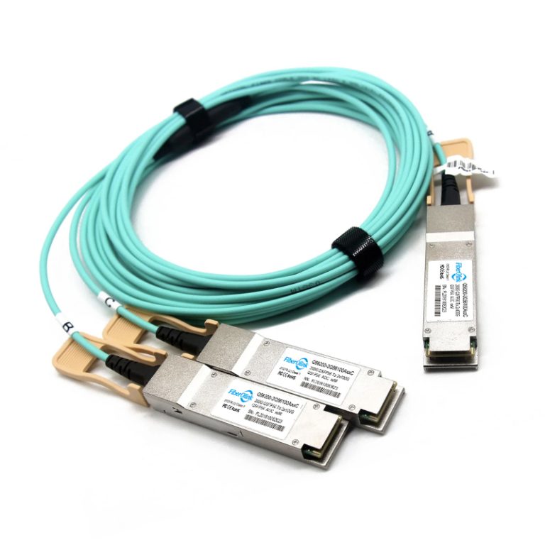 2023-200G-QSFP56 To 2x100G-QSFP56-AOC -xxM