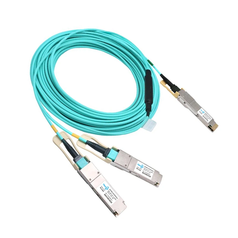 2007-800G-QSFP112-DD To 400G-2xQSFP112-AOC -xxM