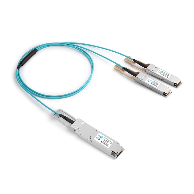 2013-400G-OSFP56 To 2x200G-QSFP56-AOC -xxM