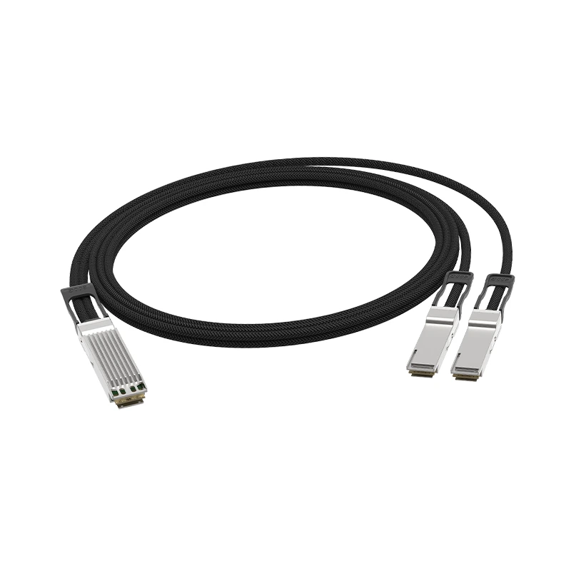 3007-800G-OSFP To 2x400G-OSFP112-RHS-DAC-xxM