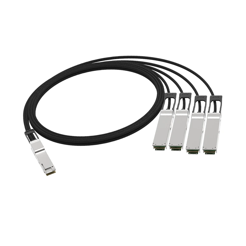 3022-800G-QSFP112-DD To 4x200G-OSFP112-RHS-DAC -xxM
