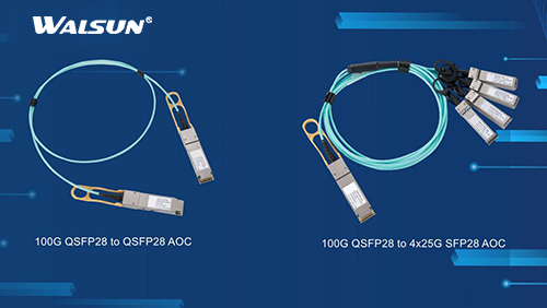 How to Classify and Apply 100G QSFP28 AOC Active Optical Cables