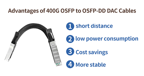 How to Transition from 400G OSFP to QSFP-DD DAC Product Solutions