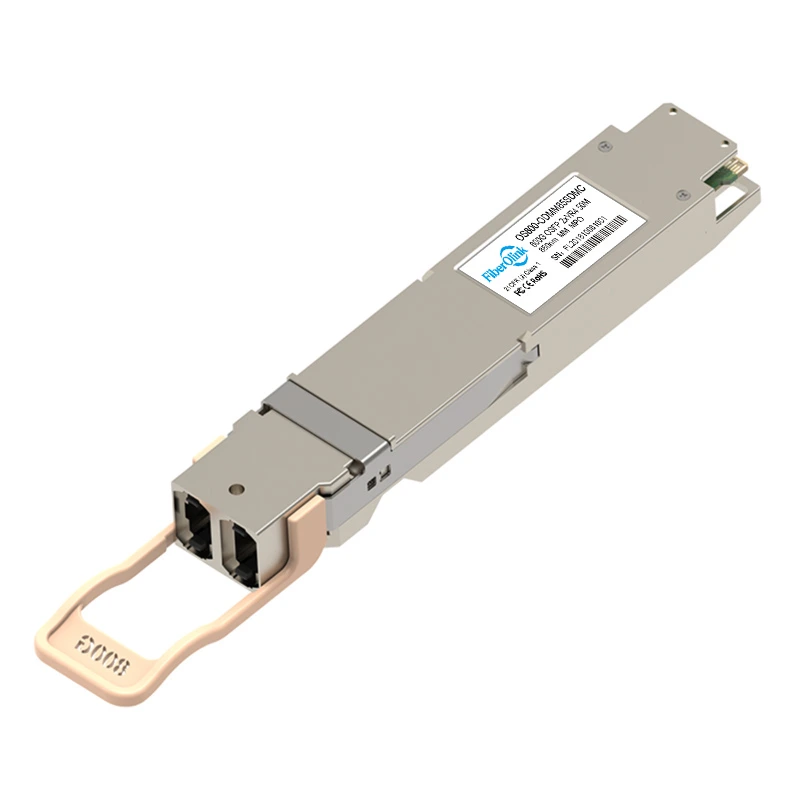 800G OSFP 2xVR4 850nm 50m  Dual MTP/MPO12-APC  MMF Finned Top transceivers